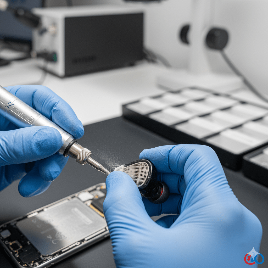 professional ear dust cleaner service for audio devices